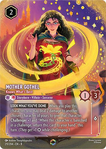 Mother Gothel - Knows What's Best (Enchanted) (211/204) [Reign of Jafar] - Destination Retro