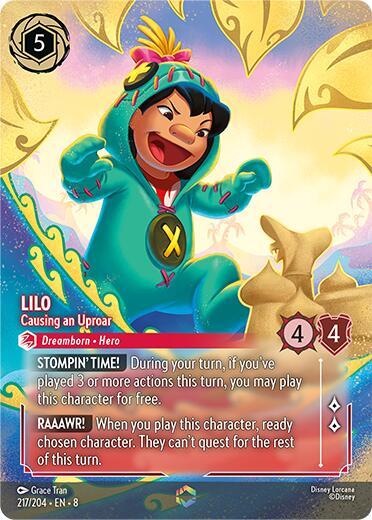 Lilo - Causing an Uproar (Enchanted) (217/204) [Reign of Jafar] - Destination Retro