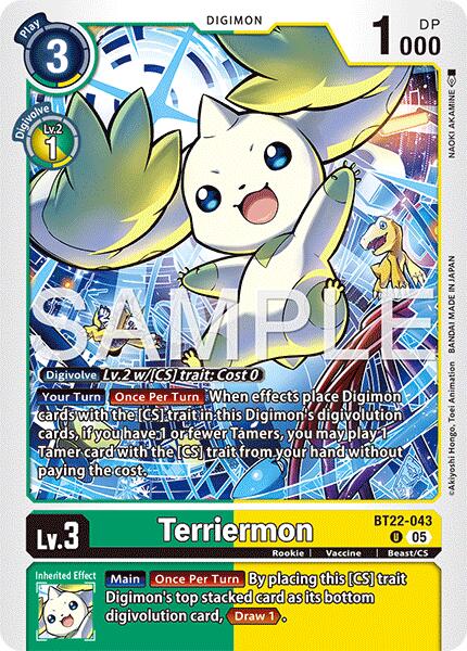 Terriermon [BT22-043] [Cyber Eden] - Destination Retro