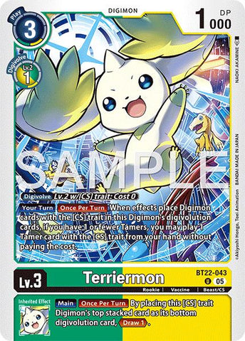 Terriermon [BT22-043] [Cyber Eden] - Destination Retro
