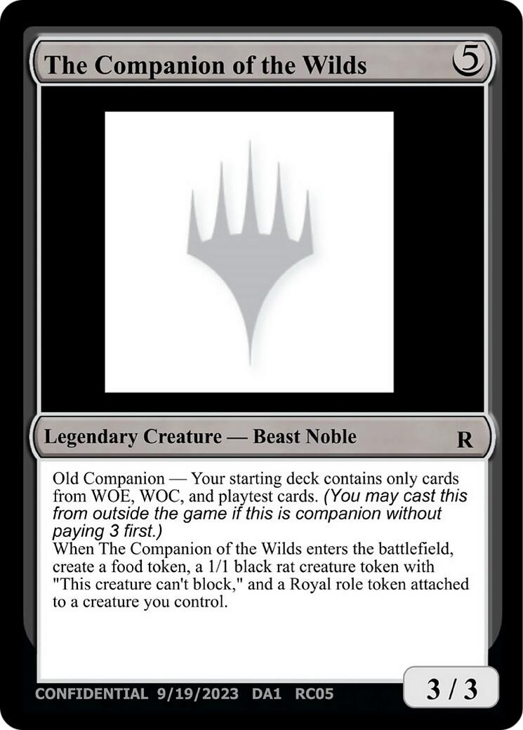 The Companion of the Wilds [Unknown Event] - Destination Retro