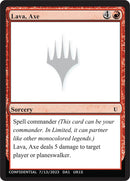 Lava, Axe [Mystery Booster] - Destination Retro