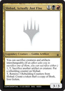 Slobad, Actually Just Fine [Mystery Booster] - Destination Retro