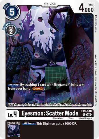 Eyesmon: Scatter Mode [EX9-048] [Versus Monsters] - Destination Retro