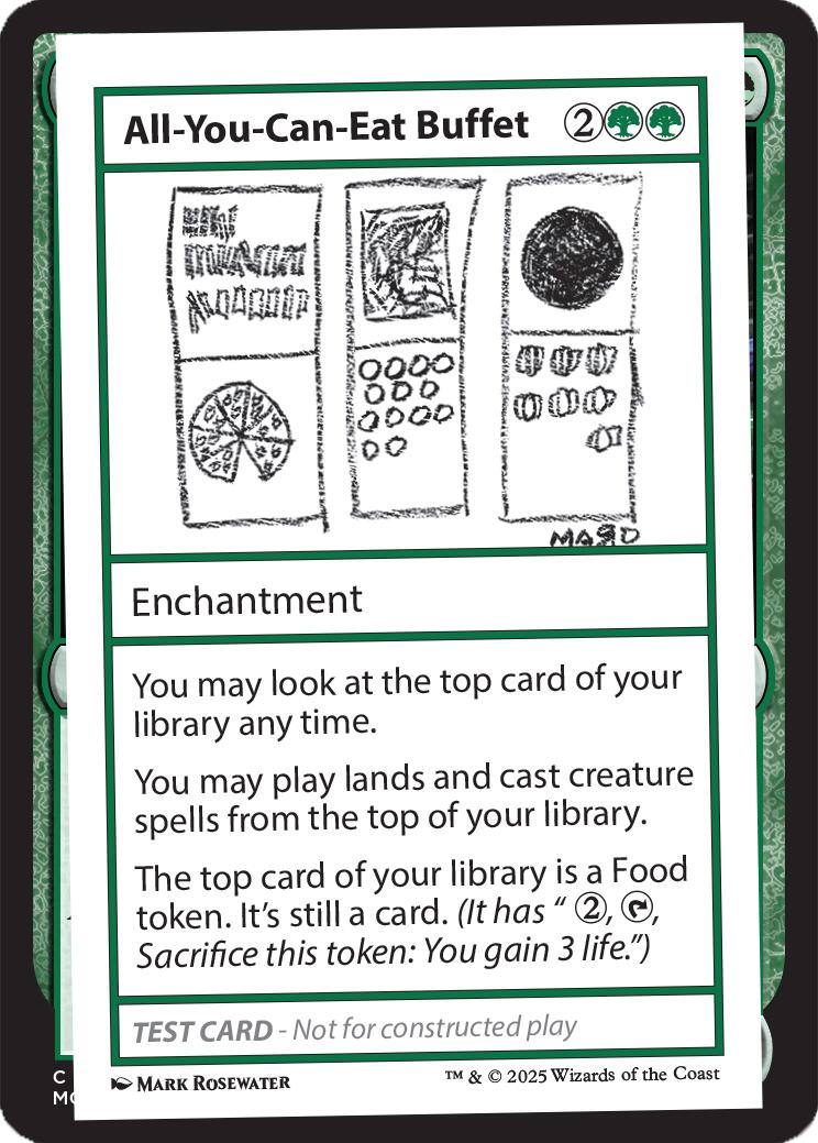 All-You-Can-Eat Buffet [Mystery Booster Playtest Cards] - Destination Retro