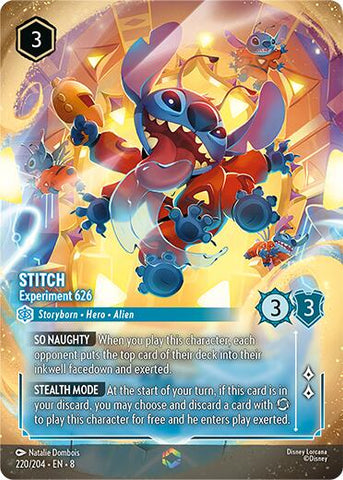 Stitch - Experiment 626 (Enchanted) (220/204) [Reign of Jafar] - Destination Retro