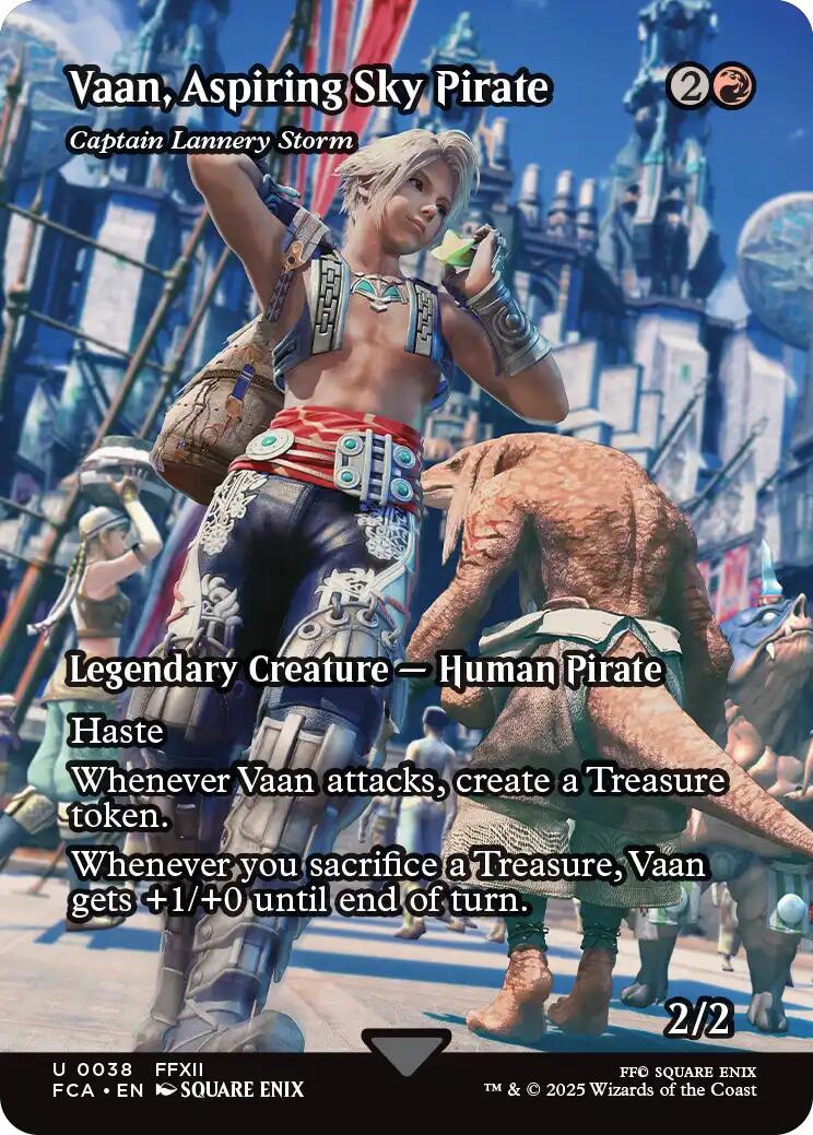 Vaan, Aspiring Sky Pirate - Captain Lannery Storm (Showcase) [FINAL FANTASY : Through the Ages] - Destination Retro