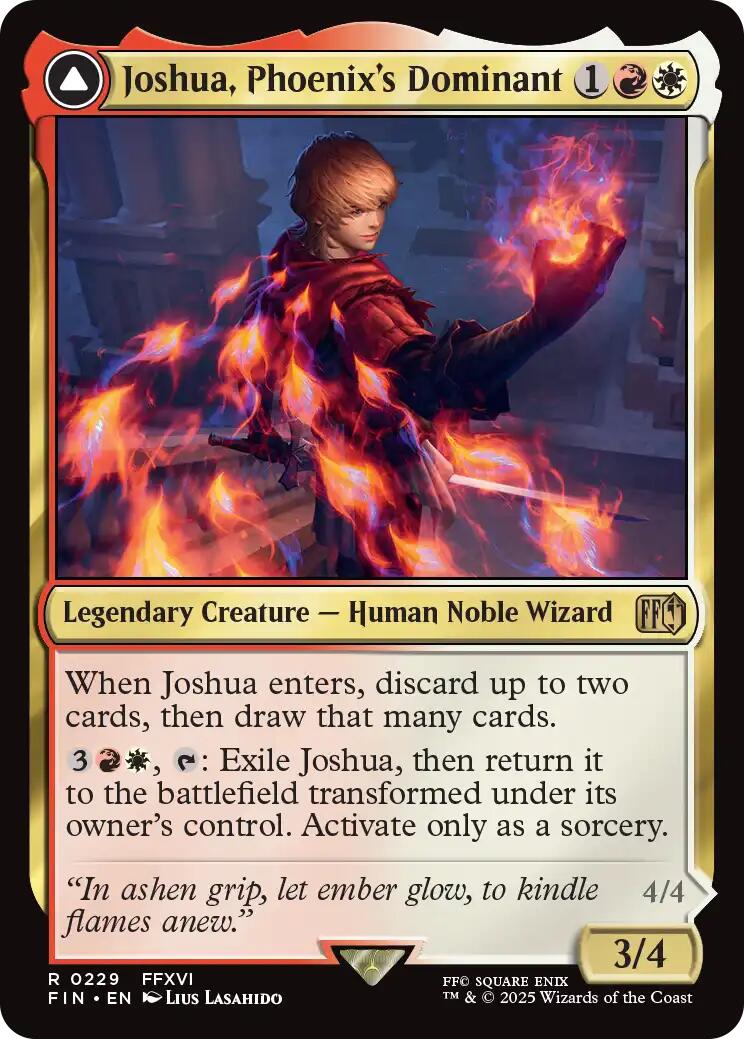 Joshua, Phoenix's Dominant [FINAL FANTASY] - Destination Retro