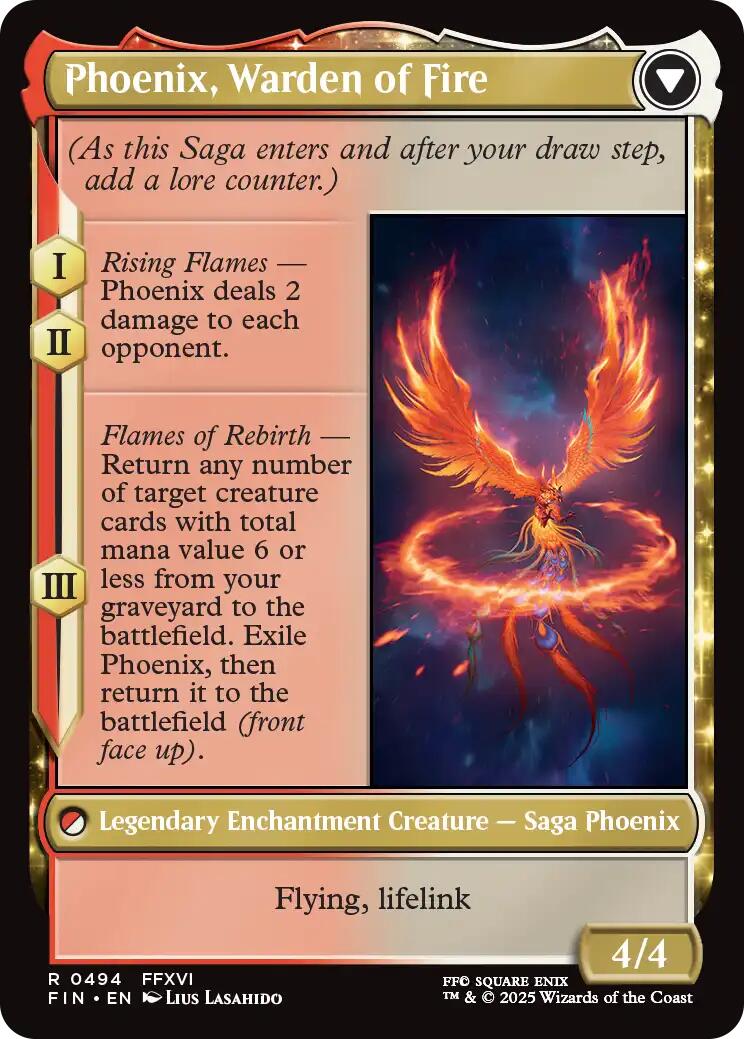 Joshua, Phoenix's Dominant (Extended Art) [FINAL FANTASY] - Destination Retro