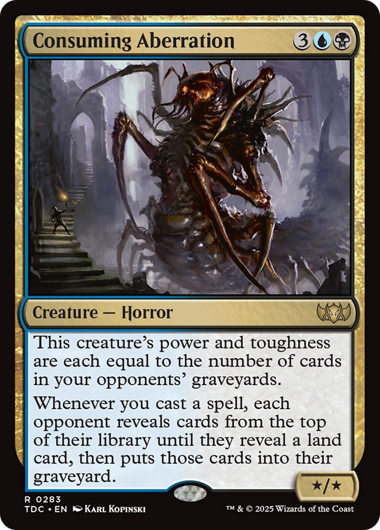 Consuming Aberration [Tarkir: Dragonstorm Commander] - Destination Retro