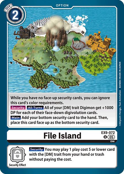 File Island [EX9-072] [Versus Monsters] - Destination Retro