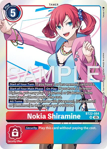 Nokia Shiramine [BT22-084] [Cyber Eden] - Destination Retro