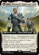 Dion, Bahamut's Dominant // Bahamut, Warden of Light (Extended Art) [FINAL FANTASY] - Destination Retro