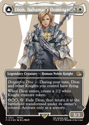Dion, Bahamut's Dominant // Bahamut, Warden of Light (Borderless) (Surge Foil) [FINAL FANTASY] - Destination Retro