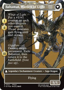 Dion, Bahamut's Dominant // Bahamut, Warden of Light (Borderless) (Surge Foil) [FINAL FANTASY] - Destination Retro