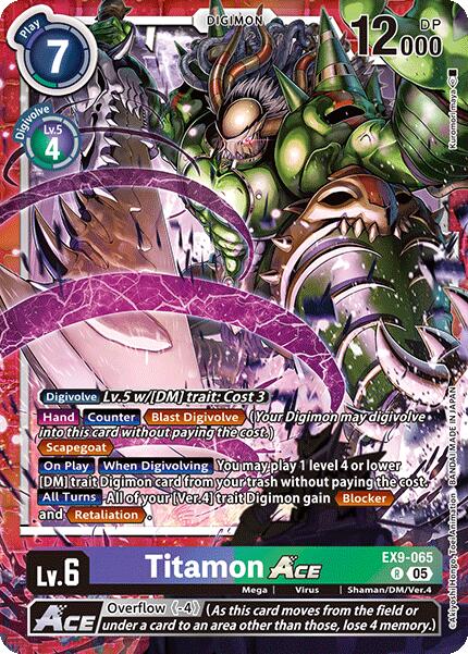 Titamon ACE [EX9-065] [Versus Monsters] - Destination Retro