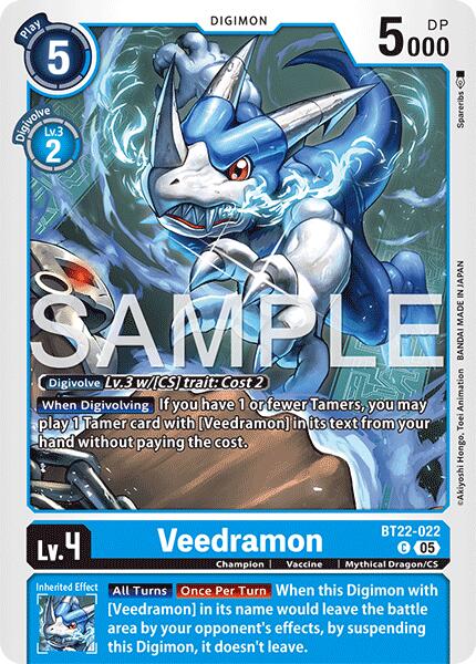 Veedramon [BT22-022] [Cyber Eden] - Destination Retro