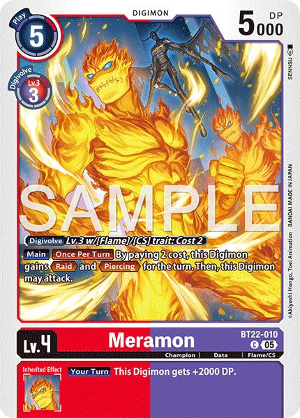 Meramon [BT22-010] [Cyber Eden] - Destination Retro