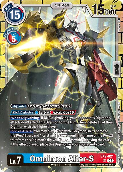 Omnimon Alter-S [EX9-021] [Versus Monsters] - Destination Retro