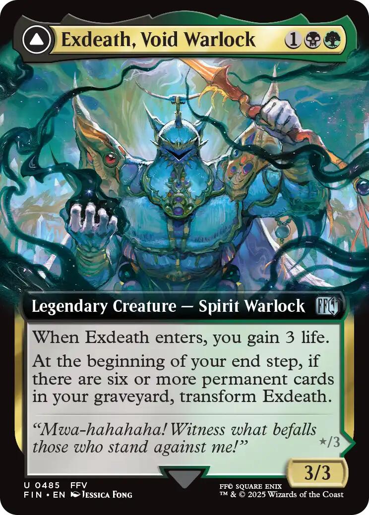 Exdeath, Void Warlock // Neo Exdeath, Dimension's End (Extended Art) [FINAL FANTASY] - Destination Retro