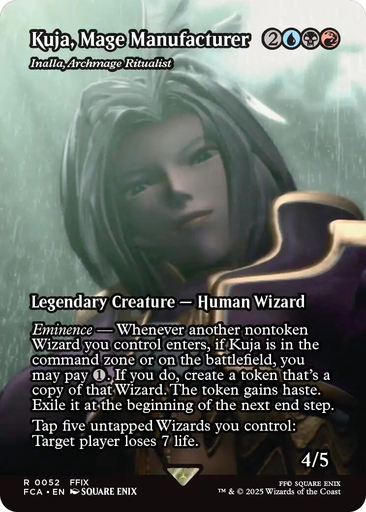 Kuja, Mage Manufacturer - Inalla, Archmage Ritualist (Showcase) [FINAL FANTASY : Through the Ages] - Destination Retro