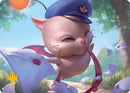 Delivery Moogle Art Card (Gold-Stamped Planeswalker Symbol) [FINAL FANTASY Art Series] - Destination Retro