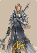 Dion, Bahamut's Dominant Art Card (Gold-Stamped Signature) [FINAL FANTASY Art Series] - Destination Retro
