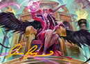 Sorceress's Schemes Art Card (Gold-Stamped Signature) [FINAL FANTASY Art Series] - Destination Retro