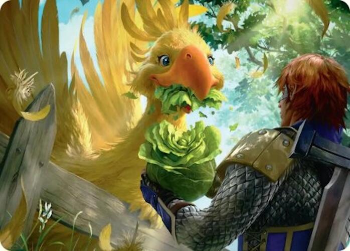 Gysahl Greens Art Card [FINAL FANTASY Art Series] - Destination Retro