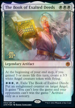 The Book of Exalted Deeds [Dungeons & Dragons: Adventures in the Forgotten Realms Prerelease Promos] - Destination Retro