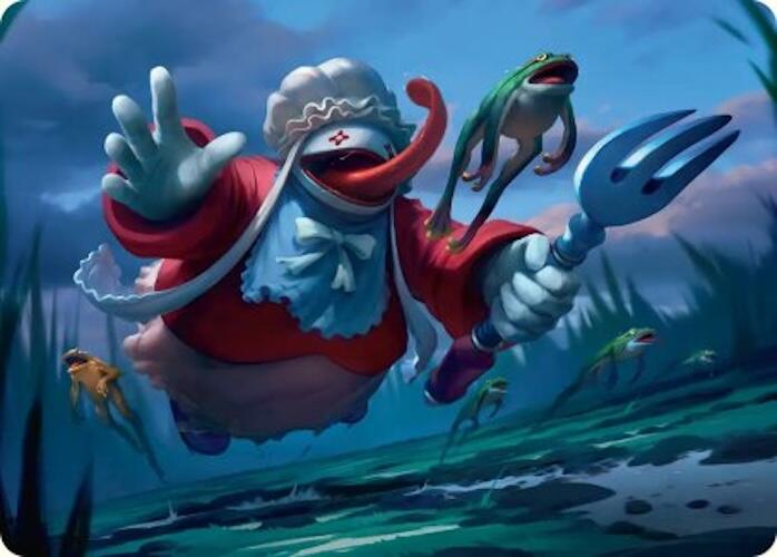 Quina, Qu Gourmet Art Card [FINAL FANTASY Art Series] - Destination Retro