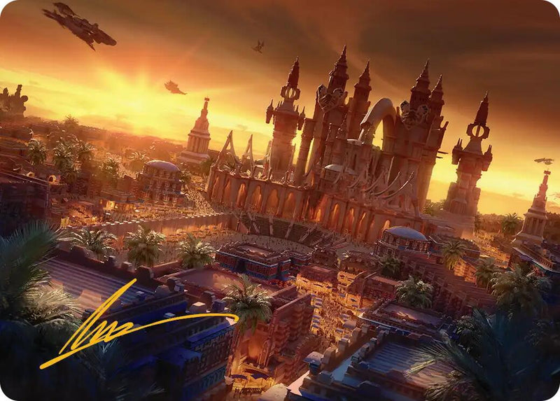 Rabanastre, Royal City Art Card (Gold-Stamped Signature) [FINAL FANTASY Art Series] - Destination Retro