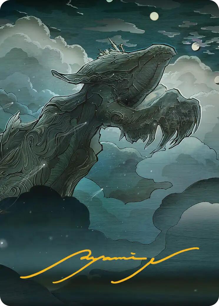 Sin, Spira's Punishment Art Card (Gold-Stamped Signature) [FINAL FANTASY Art Series] - Destination Retro