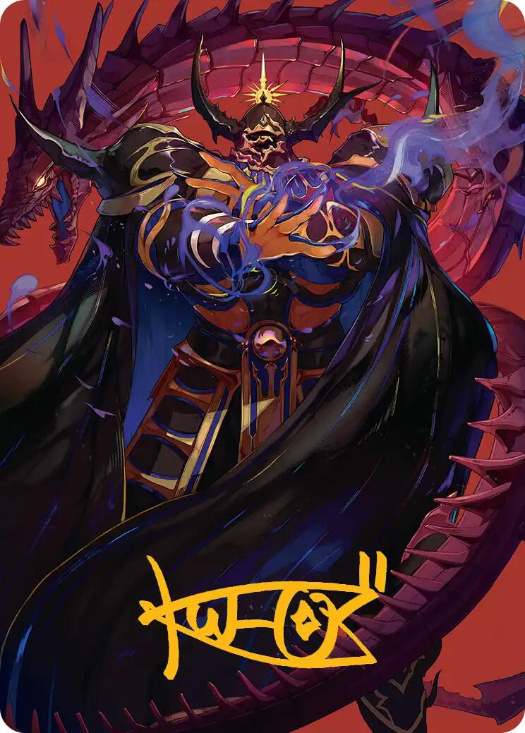 Golbez, Crystal Collector Art Card (Gold-Stamped Signature) [FINAL FANTASY Art Series] - Destination Retro