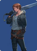 Squall, SeeD Mercenary Art Card [FINAL FANTASY Art Series] - Destination Retro