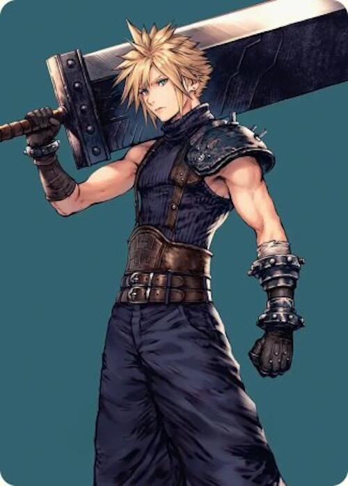 Cloud, Ex-SOLDIER Art Card [FINAL FANTASY Art Series] - Destination Retro