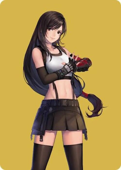 Tifa, Martial Artist Art Card [FINAL FANTASY Art Series] - Destination Retro