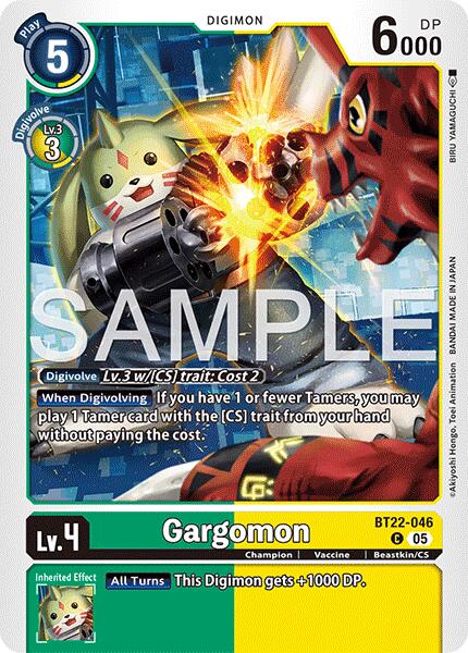 Gargomon [BT22-046] [Cyber Eden] - Destination Retro