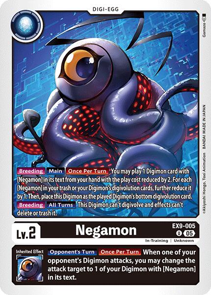 Negamon [EX9-005] [Versus Monsters] - Destination Retro