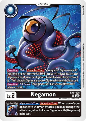 Negamon [EX9-005] [Versus Monsters] - Destination Retro