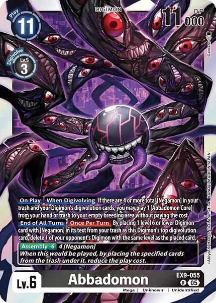 Abbadomon [EX9-055] [Versus Monsters] - Destination Retro