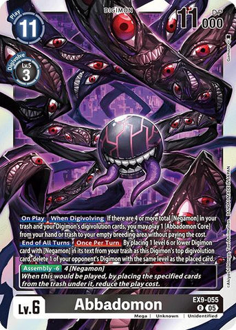Abbadomon [EX9-055] [Versus Monsters] - Destination Retro
