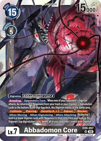 Abbadomon Core [EX9-057] [Versus Monsters] - Destination Retro