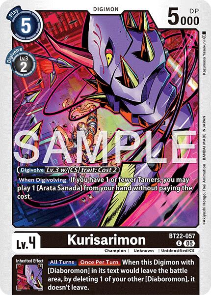 Kurisarimon [BT22-057] [Cyber Eden] - Destination Retro