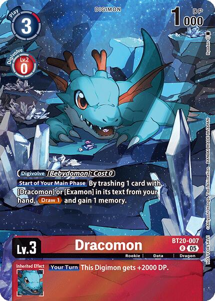 Dracomon [BT20-007] (Box Topper) [Versus Monsters] - Destination Retro