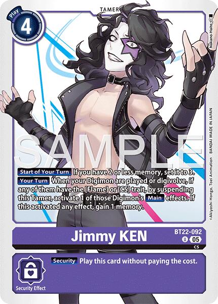 Jimmy KEN [BT22-092] [Cyber Eden] - Destination Retro