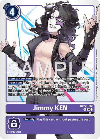 Jimmy KEN [BT22-092] [Cyber Eden] - Destination Retro