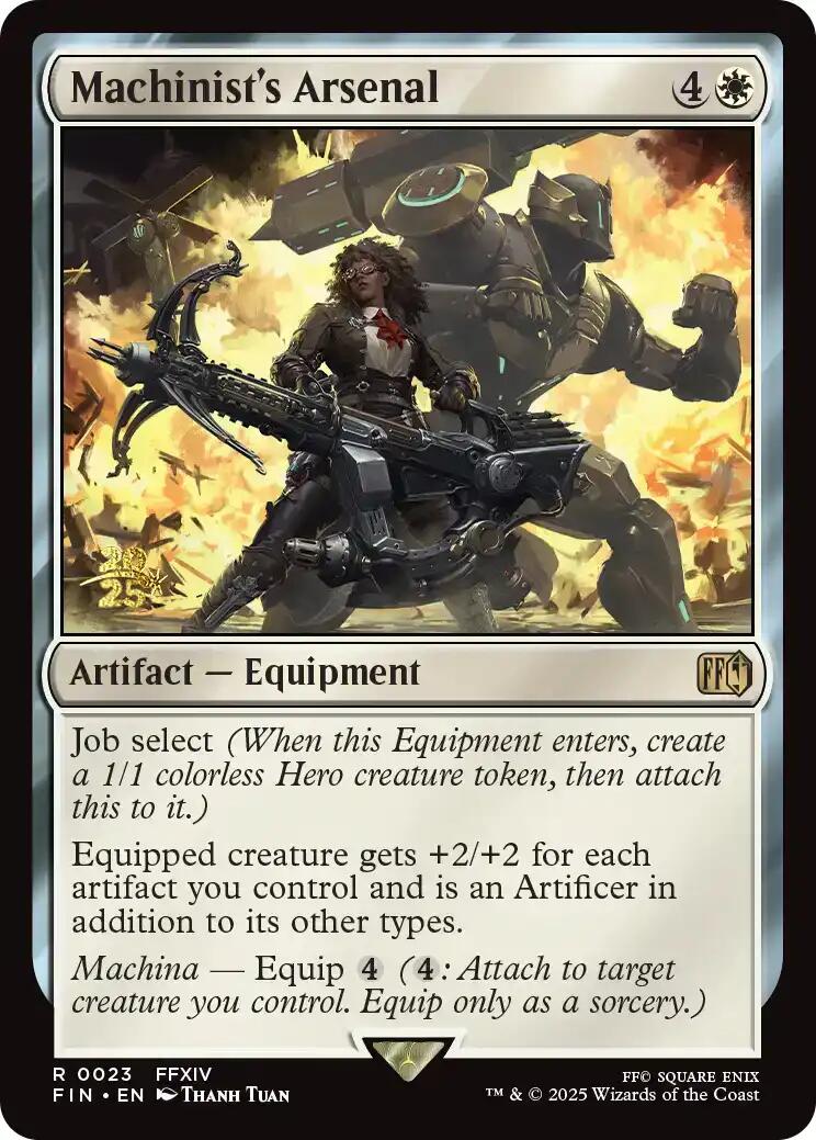 Machinist's Arsenal [FINAL FANTASY Prerelease Promo] - Destination Retro