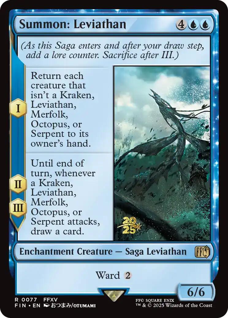 Summon: Leviathan [FINAL FANTASY Prerelease Promo] - Destination Retro