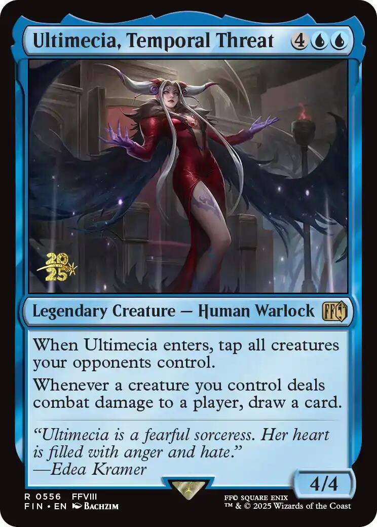 Ultimecia, Temporal Threat [FINAL FANTASY Prerelease Promo] - Destination Retro